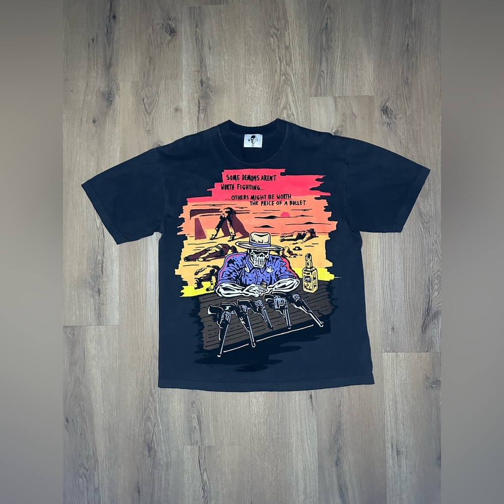Warren Lotas Five Guns ‘Black’ T-Shirt